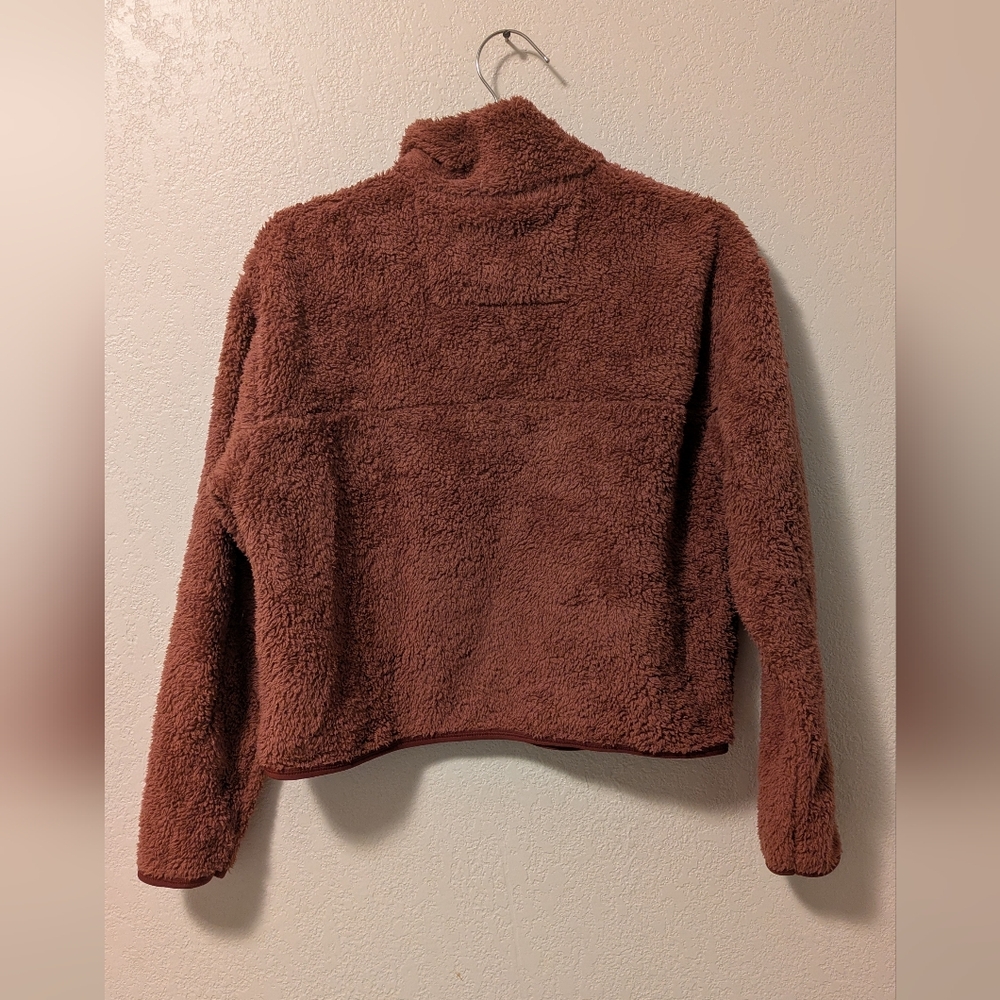 Girlfriend Collective Cozy Brown Women's Sweater - Picture 2 of 4